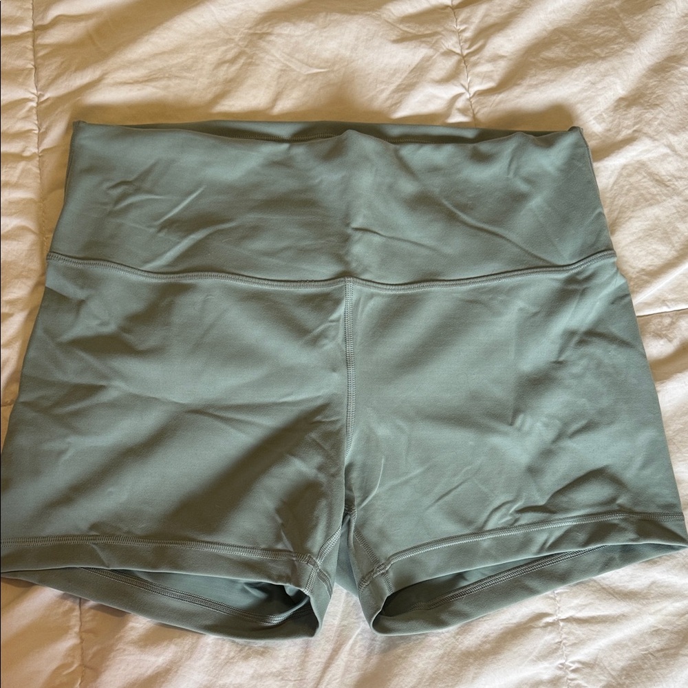 lululemon athletica High-Waisted Gray Shorts